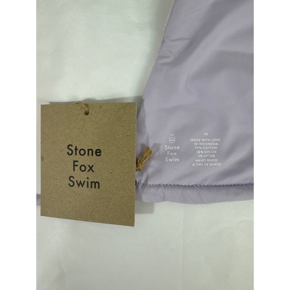 Stone Fox SWIM Piper Terry in Orchid Petal Terry XS NWT - Picture 7 of 8
